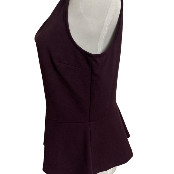 Women's Banana Republic Blouse Top S Dark Plum - Picture 2 of 5